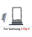 for Samsung Galaxy Z Flip 4 Replacement Sim Tray simtray Holder Slot ( Blue)