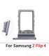for Samsung Galaxy Z Flip 4 Replacement Sim Tray simtray Holder Slot (Purple)