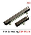 for Galaxy S24 Ultra Power on off Volume Hard Buttons Side External Keys Gold