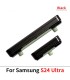 Galaxy S24 Ultra Power on off Volume Hard Buttons Side External Keys Black Grey