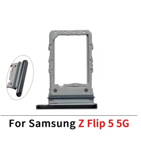 for Samsung Galaxy Z Flip 5 Replacement Sim Tray simtray Holder Slot (Black)