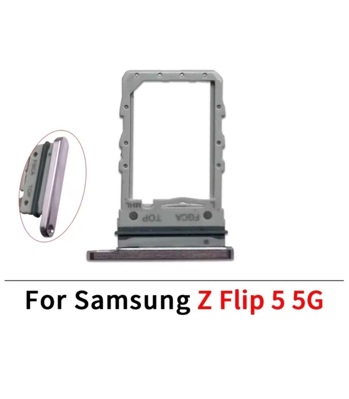 for Samsung Galaxy Z Flip 5 Replacement Sim Tray simtray Holder Slot (Purple)