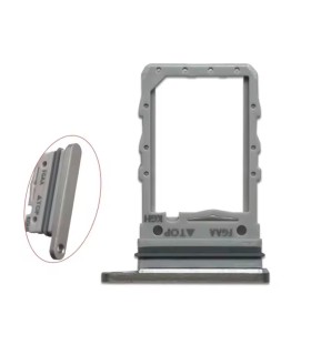 for Samsung Galaxy Z Flip 5 Replacement Sim Tray simtray Holder Slot (Silver)
