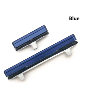 for Samsung Galaxy S26 Replacement Side Power Volume Up Down Button Set (Blue)