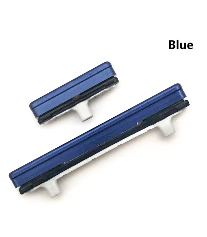for Samsung Galaxy S26 Replacement Side Power Volume Up Down Button Set (Blue)