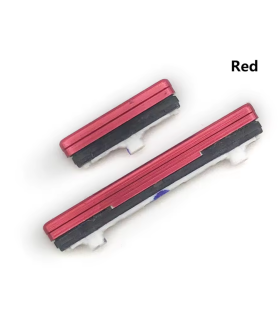 for Samsung Galaxy S26+ s26 plus Side Power Volume Up Down Button Set Red