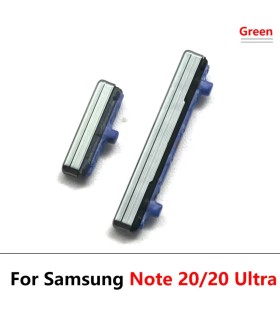 for Samsung Galaxy Note 20 N980 N986 Ultra on off Power Volume Buttons Rose green