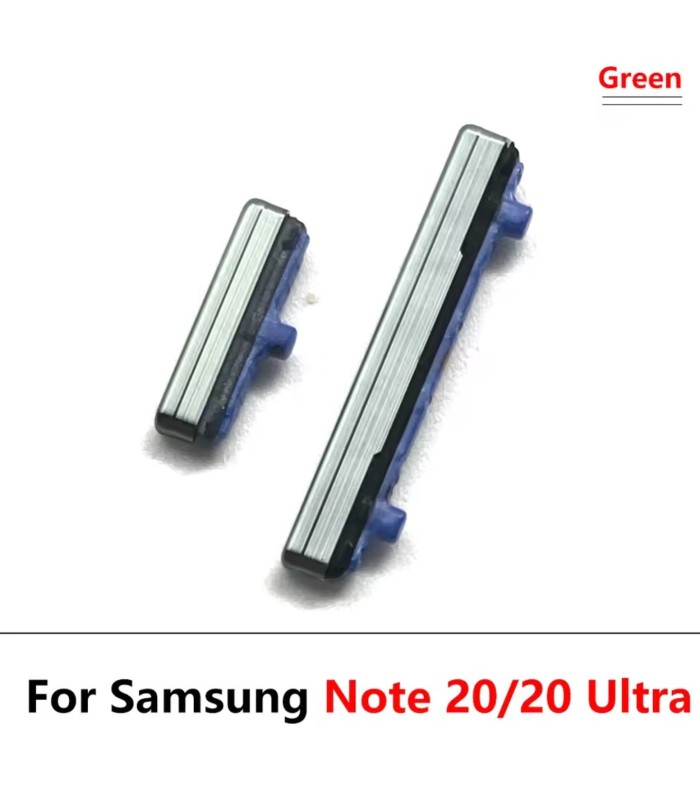 for Samsung Galaxy Note 20 N980 N986 Ultra on off Power Volume Buttons Rose green