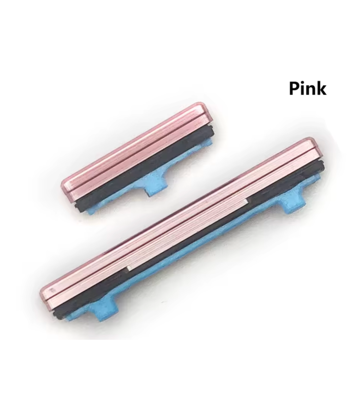 for Samsung Galaxy Note 10 and note 10 Plus Power Volume Buttons on off Pink