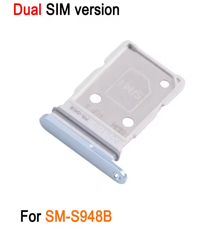 for Samsung Galaxy S26 Ultra SM S948B Dual SIM Card Tray Simtray Simcard Blue