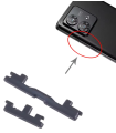 for Motorola Edge 40 Neo Power and Volume Control Button Replacement Black