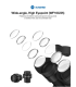 SUNSHINE M9T-B11 Trinocular Microscope 6-45X Zoom 0.5CTV Interface Black colour