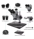 Relife RL-M5T Pro-B11 Trinocular HD Stereo Microscope 7-50 Zoom Grey colour
