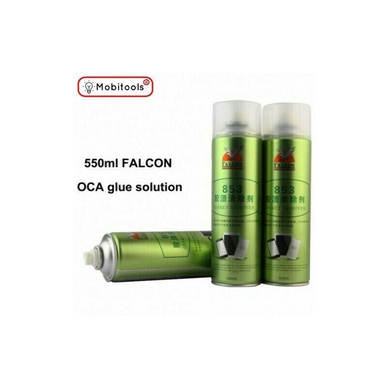 Falcon 853 Gasket Remover - Alcohol-based OCA - Glue Removing (550ml) Falcon 853 Gasket Remover - Alcohol-based OCA - Glue Removing (550ml)