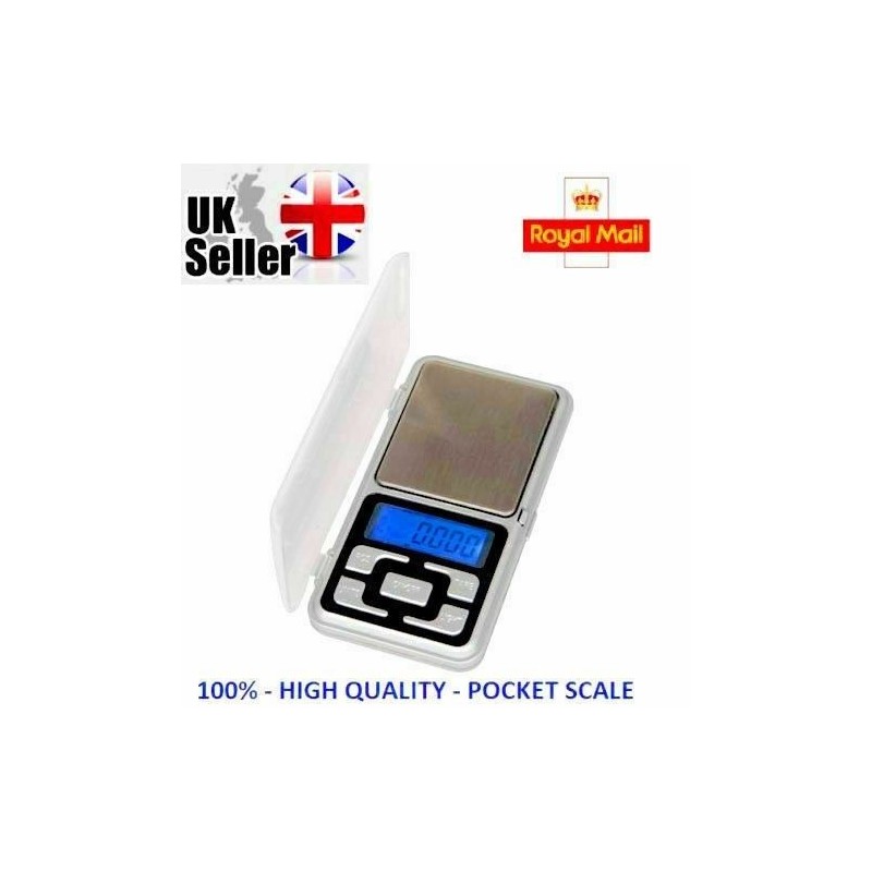 Mini Digital Electronic Pocket Jewellery Weighing Scales 0.01G to 200g Mini Digital Electronic Pocket Jewellery Weighing Scales 0.01G to 200g