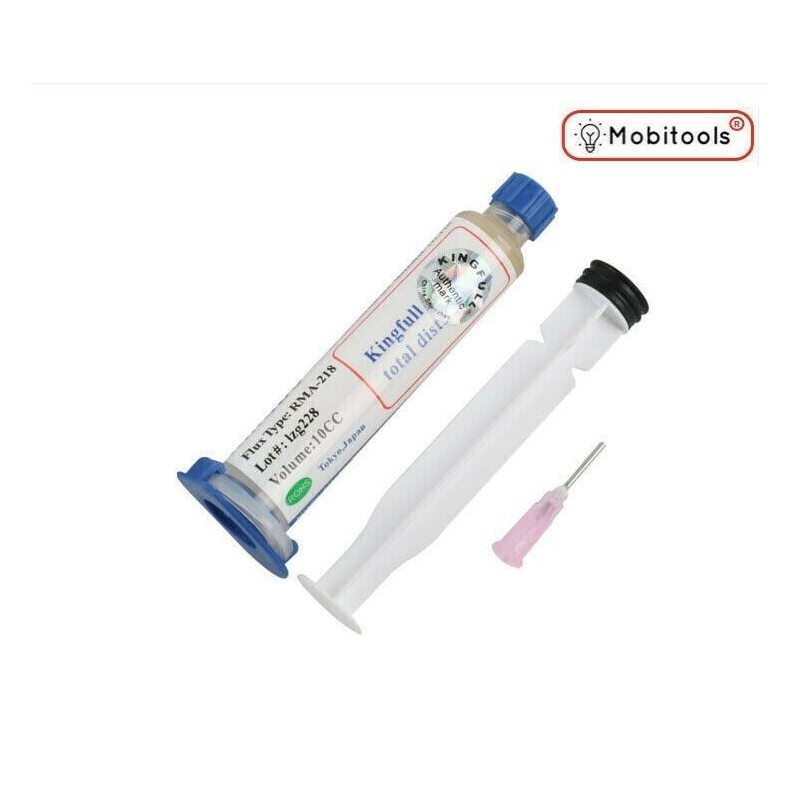 KINGBO RMA-218 Soldering Flux Solder 10cc BGA Reball Mobile Phone PCB KINGBO RMA-218 Soldering Flux Solder 10cc BGA Reball Mobile Phone PCB