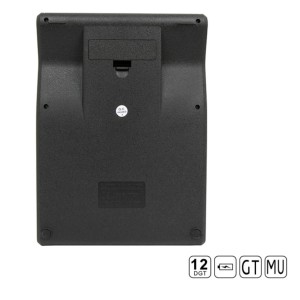 Large Dual Double DISPLAY solar CALCULATOR EASY PRESS