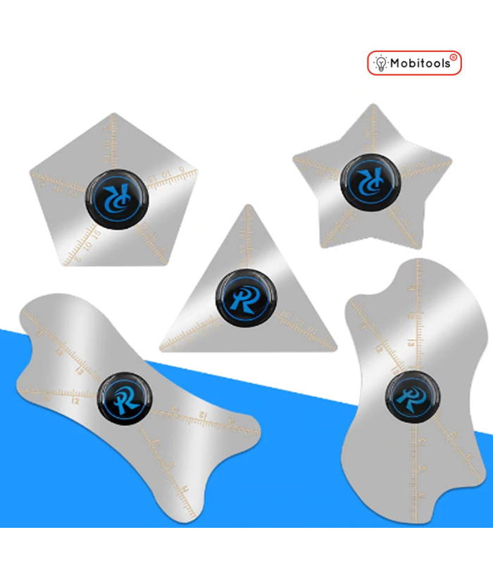 5x Ultra-thin Flexible Soft Blade Pry Bar Open Repair Tool Kit