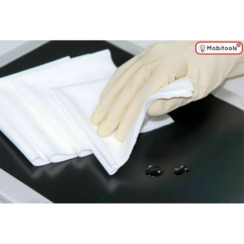 Microfibre Clean room wipes Cloth for phone - Tablet repair 120 pcs Microfibre Clean room wipes Cloth for phone - Tablet repair 120 pcs