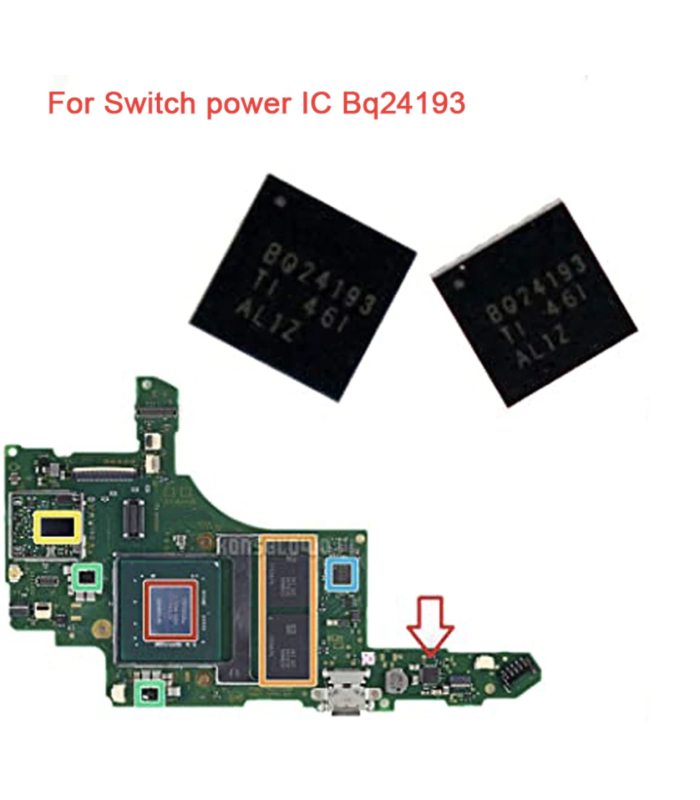 Battery Management Charging IC BQ24193 For Nintendo Switch