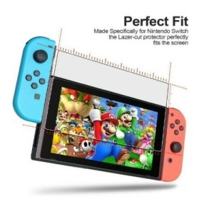 2 Pack Nintendo Switch Console Tempered Glass Screen Protector Cover