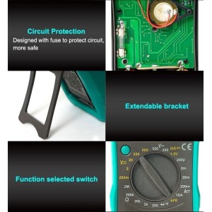 Proskit MT-1210 3½ 1999 count Digital Multimeter Test Instruments LCD
