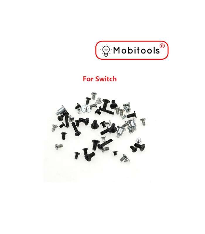 Full set of screws for Nintendo Switch game console
