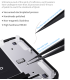 QIANLI INEEZY FX-03 - 0.15mm Fine non-magnetic Precision Steel Tweezers