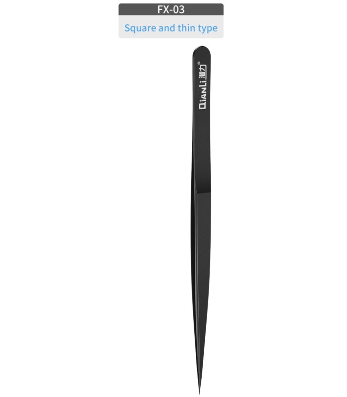QIANLI INEEZY FX-03 - 0.15mm Fine non-magnetic Precision Steel Tweezers