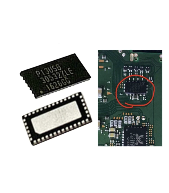 Nintendo Switch P13USB Pericom Video- Audio IC Chip - pulled of board