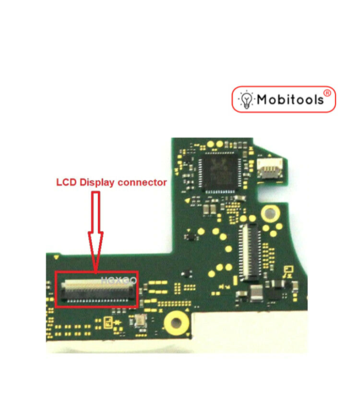 Nintendo Switch Lite LCD Ribbon Cable ZIF Socket FPC  - Pulled