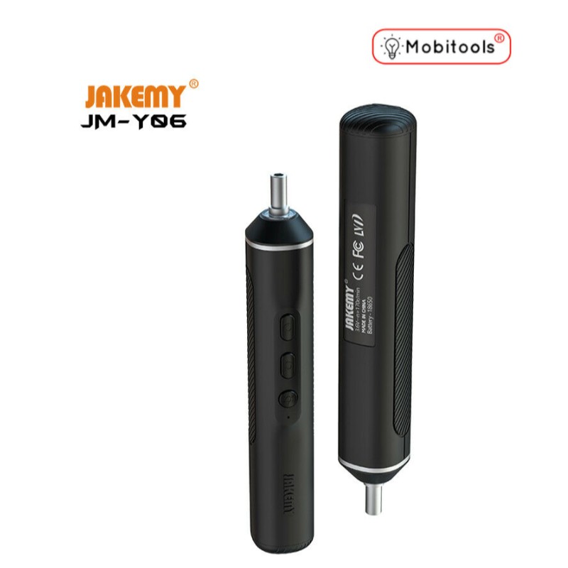 Jakemy JM-Y06 Electric Cordless Rechargeable Screwdriver 170 RPM 4 LED
