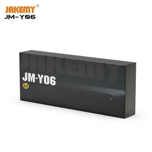 Jakemy JM-Y06 Electric Cordless Rechargeable Screwdriver 170 RPM 4 LED