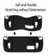 Black Silicone Protective Shell Case Cover For Valve Steam Deck Console