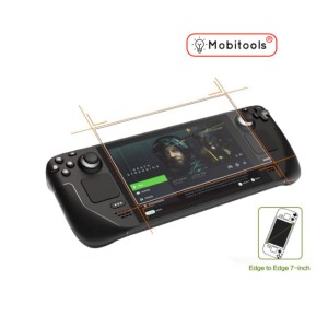 2 Pcs Valve Steam Deck Console Tempered Glass Screen Protector
