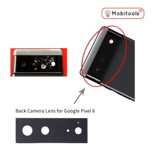 For Google Pixel 6   Rear Back Camera Glass Lens + Adhesive