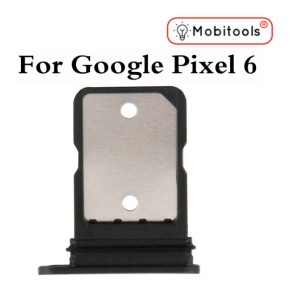 For Google Pixel 6   SIM Card holder Tray - Black