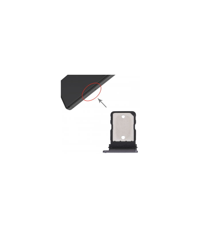 Google Pixel 7 Dark Grey Simcard SIM Card Tray holder