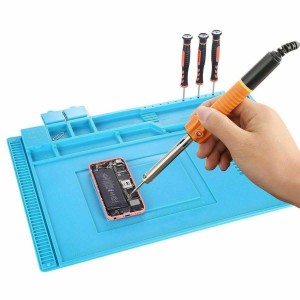 Heat Insulation Silicone Pad Mat For Repair Magnetic Heat Solder