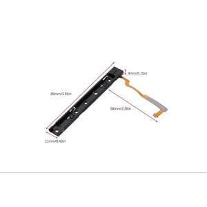 Left Bracket Slide Rail For Nintendo Switch Console Sensor Repair