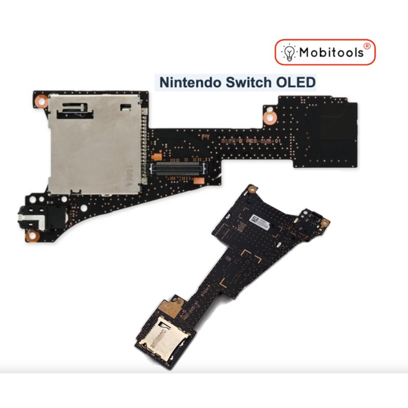 Nintendo Switch OLED Game Card Reader & Headphone Jack Replacement Repair Part Nintendo Switch OLED Game Card Reader & Headphone Jack Replacement Repair Part