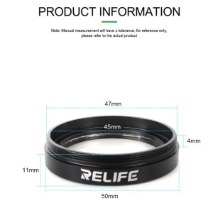 Relife M-25 Microscope Dustproof Protective Lens
