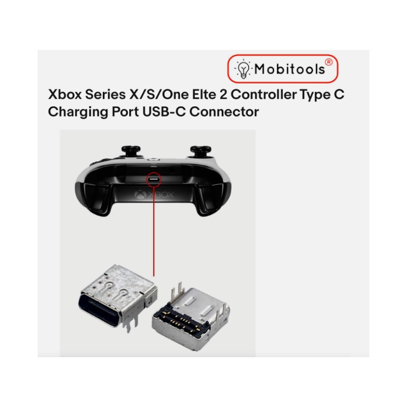 Xbox Series X | S| One Elte 2 Controller Type C Charging Port USB-C Connector Xbox Series X | S| One Elte 2 Controller Type C Charging Port USB-C Connector