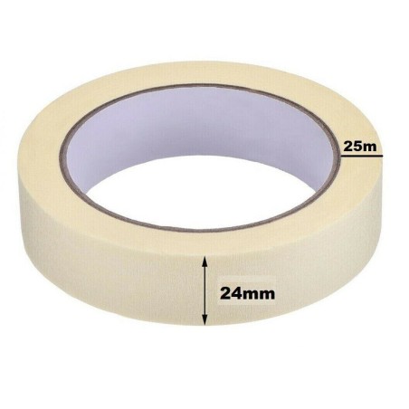 Masking Tape 25mm  Indoor/Outdoor General Purpose Decorating