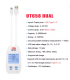 UNI-T UT658Dual Series USB Power Meter Digital Voltage Tester