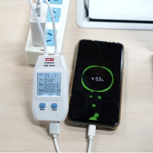UNI-T UT658Dual Series USB Power Meter and Digital Voltage Tester