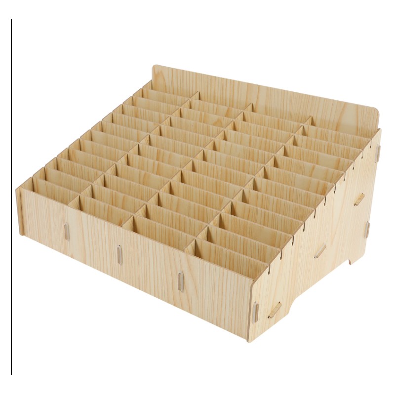 60 slots Mobile Phone Storage Box Compartment Holder Shop Store Display Plywood Retail 60 slots Mobile Phone Storage Box Compartment Holder Shop Store Display Plywood Retail