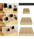 60 slots Mobile Phone Storage Box Compartment Holder Shop Store Display Plywood Retail