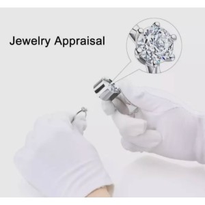 Jewelers Eye Loupe Pocket Magnifier Magnifying Glass Jewelry Diamond 30x21mm