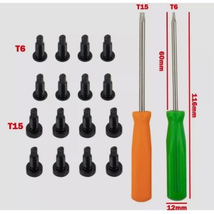 Ring Doorbell T6 and T15 screwdriver kit with 16 Security Screws